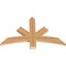 Ekena Millwork Alberta Smooth Timber Gable Bracket, Western Red Cedar, 36"W x 23"H x 1 1/2"D x 3 1/2"F, 15/12 Pitch GBW036X23X0204ALB00SWR - alternate 3
